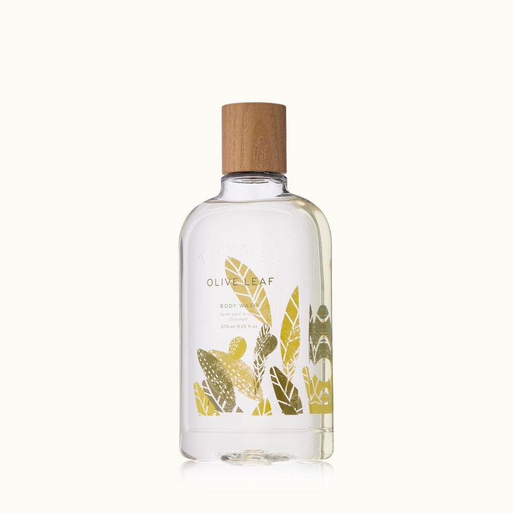 Thymes Olive Leaf Body Wash to Cleanse Skin image number 0